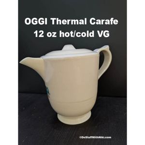 OGGI thermal carafe 12oz Hot Cold GC